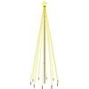 vidaXL Christmas Tree with Spike Warm White 310 LEDs 300 cm