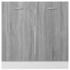 vidaXL Sink Bottom Cabinet Lyon Grey Sonoma 80x46x81.5 cm Engineered Wood