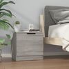 vidaXL Bedside Cabinets 2 pcs Grey Sonoma 40x39x40 cm