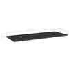vidaXL Bookshelf Boards 4 pcs High Gloss Black 100x40x1.5 cm Engineered Wood