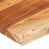 vidaXL Table Top 100x60x3.8 cm Rectangular Solid Wood Acacia Live Edge