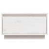 vidaXL Coffee Table White 55x56x32 cm Solid Wood Pine
