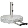 vidaXL Parasol Base Grey 45 x 45 x 37.5 cm Granite