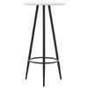 vidaXL Bar Table | White | MDF with PVC coating | 60 x 107.5 cm | Durable