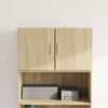 vidaXL Wall Cabinet Sonoma Oak 70x42.5x40 cm Engineered Wood