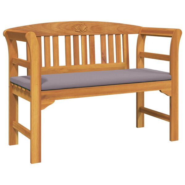 vidaXL Bench Natual Oil Finsing 114 x 46 x 82.5 cm Solid Acacia Wood