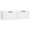 vidaXL Wall-Mounted TV Cabinet White 98 x 31 x 30 cm Engineered Wood