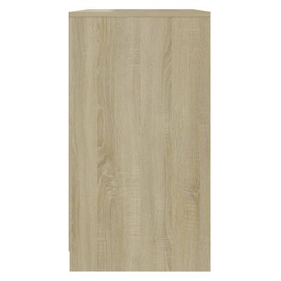 vidaXL Sideboard Sonoma Oak 70x40.5x75 cm Engineered Wood