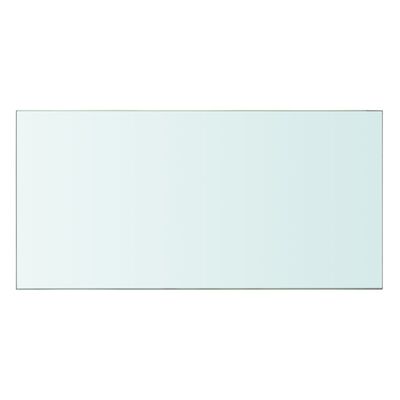 vidaXL Shelf Panel Glass Clear 60x30 cm