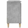 vidaXL Sink Cabinet Concrete Grey 65x33x60 cm Engineered Wood