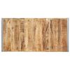 vidaXL Dining Table 180x90x75 cm Solid Rough Mango Wood