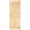 vidaXL Door NARVIK 80x210 cm Solid Wood Pine