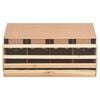 vidaXL Chicken Laying Nest 4 Compartments 106x40x59 cm Solid Pine Wood