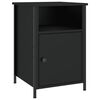 vidaXL Bedside Cabinets 2 pcs Black 40x42x60 cm Engineered Wood