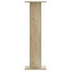 vidaXL Plant Stands 2 pcs Sonoma Oak 30x30x95 cm Engineered Wood