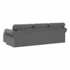 vidaXL Sofa Dark Grey