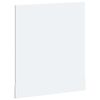 vidaXL Dishwasher Panel Porto White 60x1.5x57 cm Engineered Wood