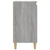 vidaXL Bedside Cabinet Grey Sonoma 40x35x70 cm Engineered Wood