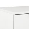 vidaXL Sideboard High Gloss White 71x35x80 cm Engineered Wood