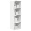 vidaXL Hanging Cabinet White 30 x 29.5 x 100 cm Engineered Wood