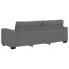 vidaXL 3-Seater Sofa&nbsp;Dark Grey 220x77x82 cm Fabric