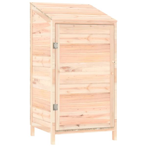 vidaXL Garden Shed 55x52x112 cm Solid Wood Fir
