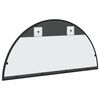 vidaXL Wall Mirror Black 80x40 cm Arch Iron
