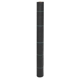 vidaXL Weed Membrane Black 1x50 m PP