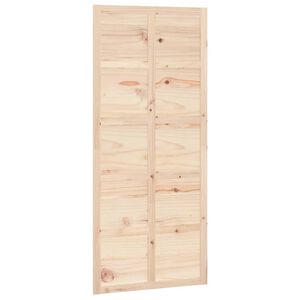 vidaXL Barn Door 90x1.8x214 cm Solid Wood Pine