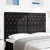 vidaXL Headboard Black 160 cm Velvet