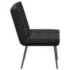 vidaXL Relaxing Chair Black 64x74x84 cm Velvet
