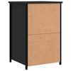 vidaXL Bedside Cabinets 2 pcs Black 40x36x60 cm Engineered Wood
