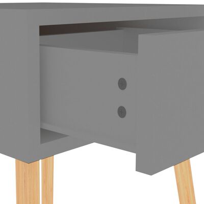 vidaXL Bedside Cabinets 2 pcs Grey 40x40x56 cm Engineered Wood