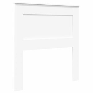 vidaXL Headboard White Engineered Wood