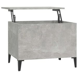 vidaXL Coffee Table Concrete Grey 60x44,5x45 cm Engineered Wood