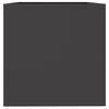 vidaXL Planter Black 62x40x39 cm Steel
