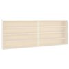 vidaXL Wooden Collector's Display Case with Doors 100x8,5x37cm