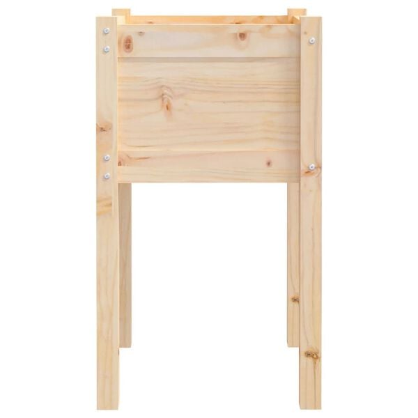 vidaXL Garden Planter 40x40x70 cm Solid Pinewood