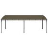 vidaXL Garden Sunshade Awning 6x3x2.55 m Taupe