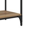 vidaXL Console Table Artisan Oak 100 x 34.5 x 75 cm Engineered Wood