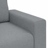 vidaXL 2-Seater Sofa&nbsp;Light Grey 180x77x82 cm Fabric