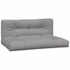vidaXL Garden Pallet Middle Sofas with Cushions 2 pcs Solid Wood Acacia