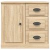 vidaXL Sideboards 2 pcs Sonoma Oak Engineered Wood