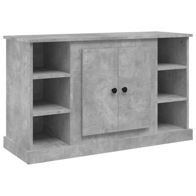 vidaXL Sideboard Concrete Grey 100x35.5x60 cm Engineered Wood
