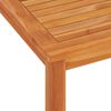 vidaXL 7 Piece Garden Dining Set Solid Wood Teak