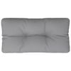 vidaXL Pallet Cushion Grey 70x40x12 cm Fabric