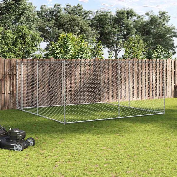 vidaXL Outdoor Dog Kennel 383x383x185 cm