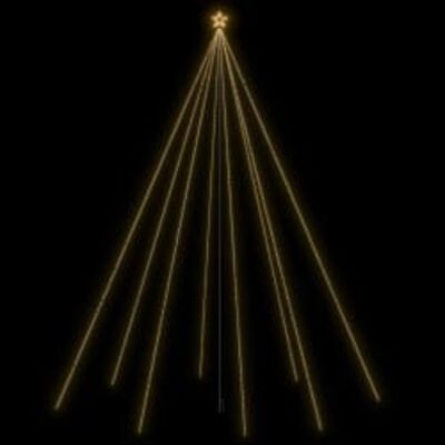 vidaXL LED Christmas Waterfall Tree Lights Indoor Outdoor 1300 LEDs 8 m