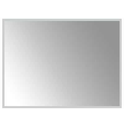 vidaXL LED Bathroom Mirror 80x60 cm