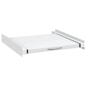 vidaXL Washing Machine Stacking Kit with Pull-Out Shelf